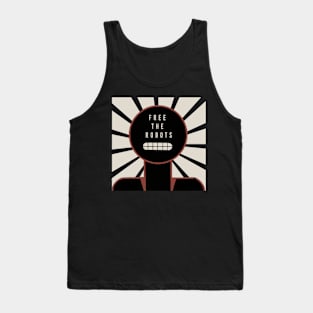 Free the Robots Tank Top